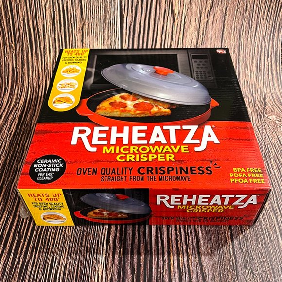 NWT Reheatza Microwave Crisper by Allstar Innovations, As Seen on TV - Picture 11 of 13